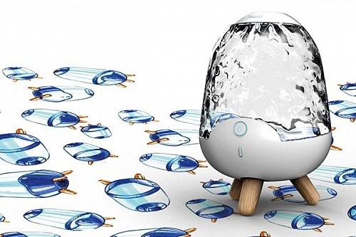 創(chuàng)意工業(yè)設計-水波紋加溫器享